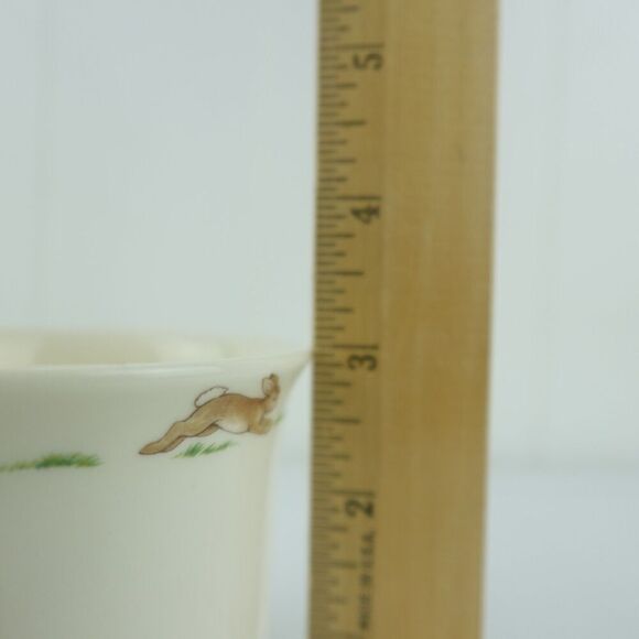 Royal Doulton Bunnykins English Fine Bone China Plate, Bowl & Cup Set 1988 - Picture 8 of 16